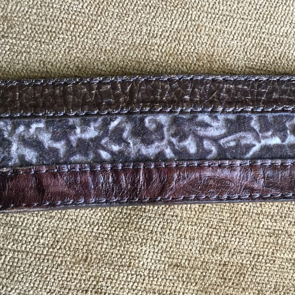 LeatherRock Agate and Swarovski Crystals Belt