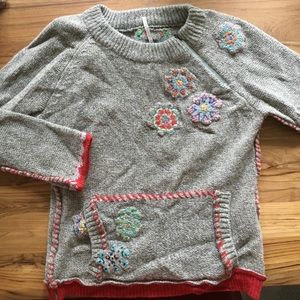 Adorable wool angora sweater