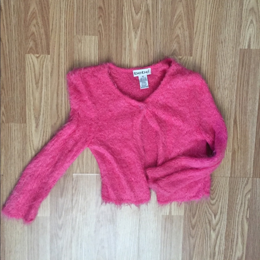 Bebe crop top sweater