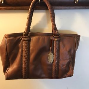 Elie Tahari Brown Leather Bag