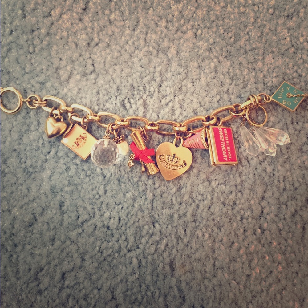 Juicy couture high 06 charm bracelet