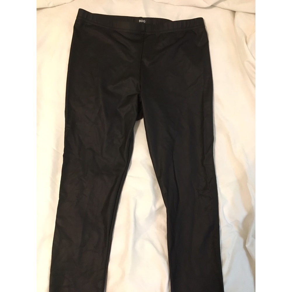 Leather leggings
