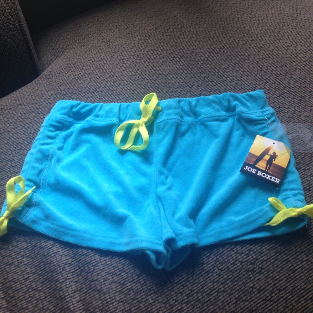 Joe boxer beach/pool coverup shorts