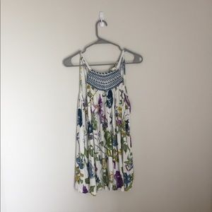 One September floral print tank