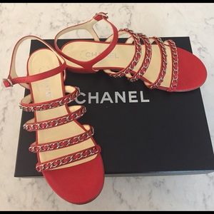 1-day SALE Chanel Chain Sandals