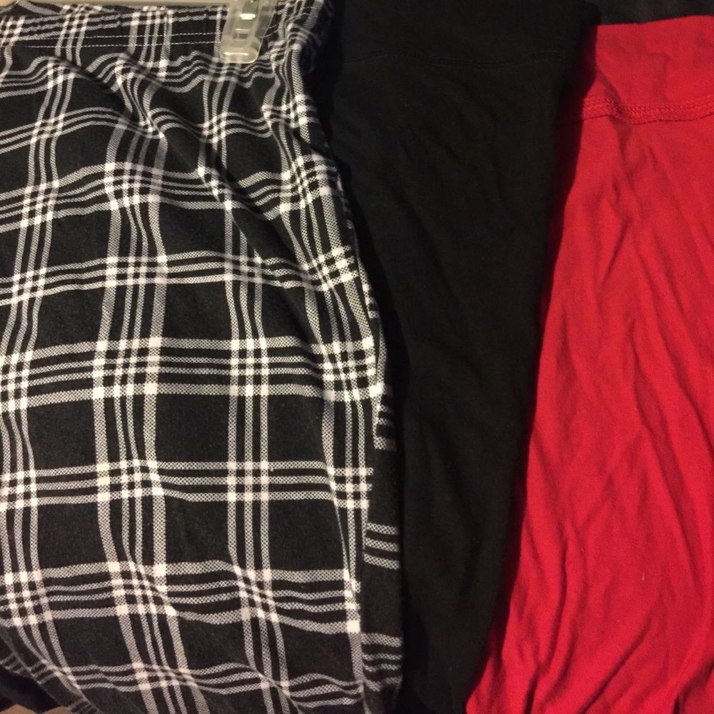 Lg 3 pack of leggings. NWOT. Wet seal brand. 💖🖤