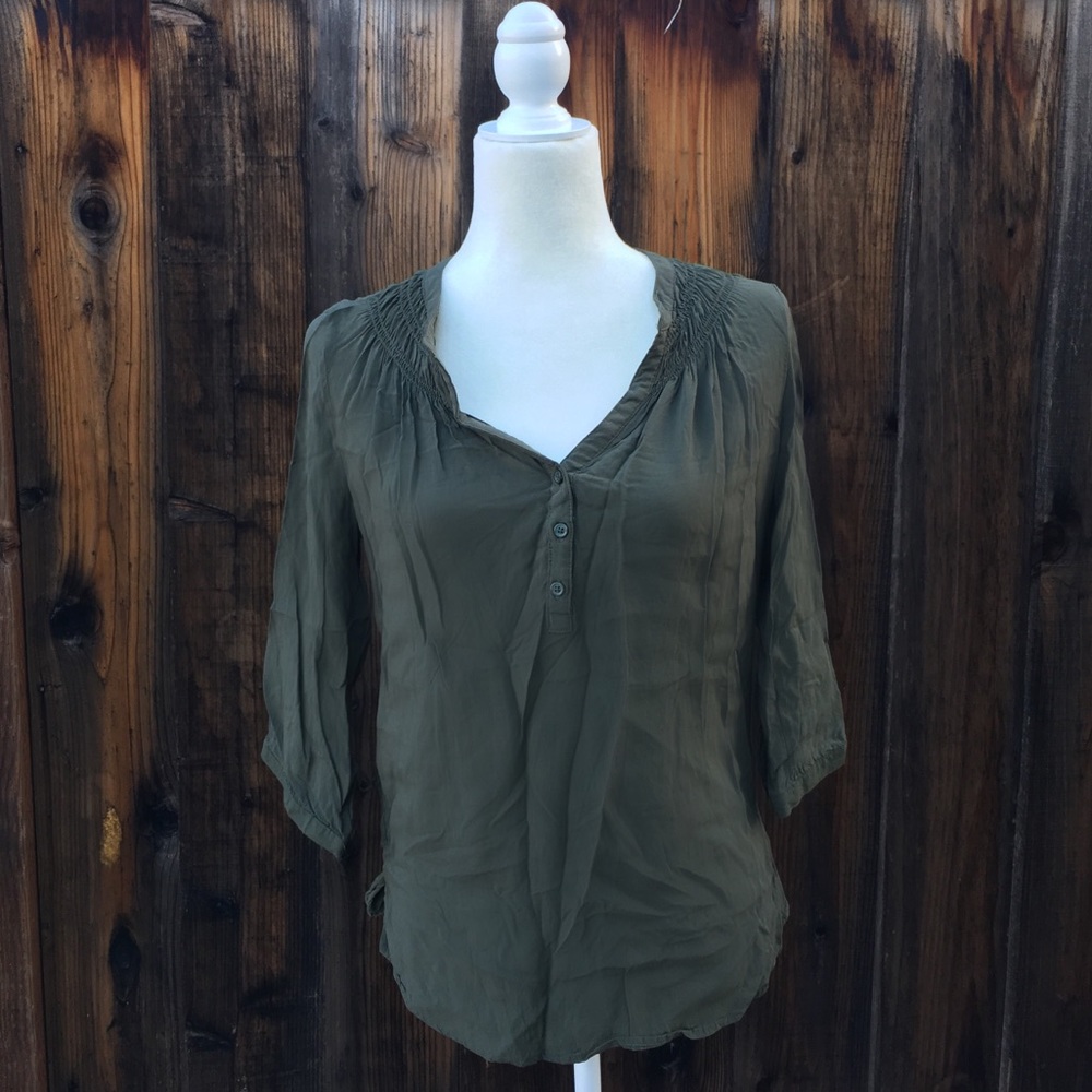 Old Navy Olive Blouse