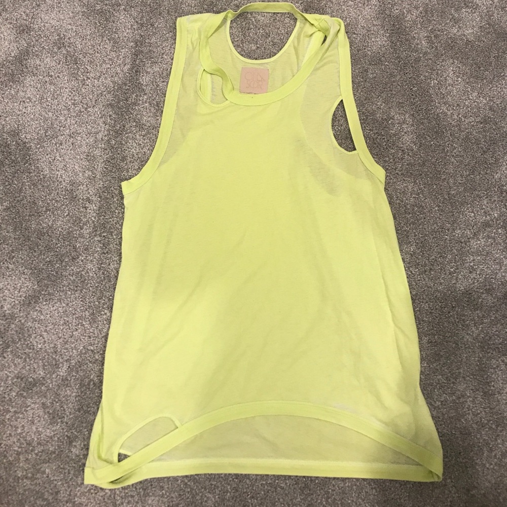 CHASER NEON YELLOW TANK SIZE M
