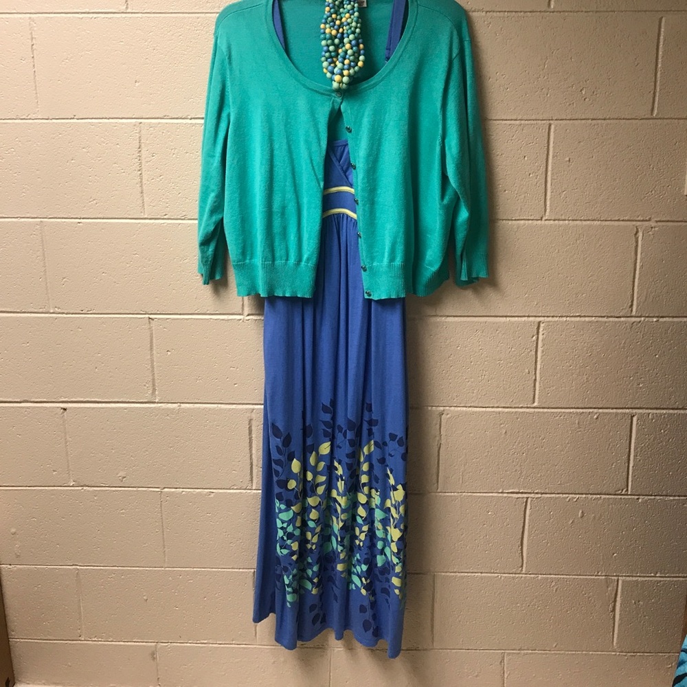 Lane Bryant Dress 22/24 Cato Cardigan 26/28