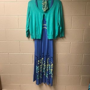 Lane Bryant Dress 22/24 Cato Cardigan 26/28