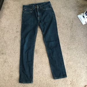 Levi's blue jeans 511 skinny 31 x 32