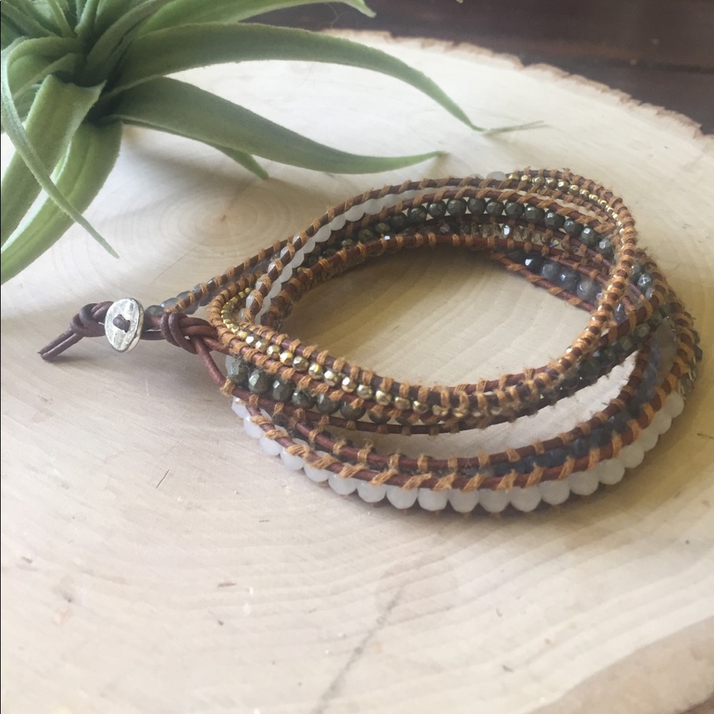 Beaded Wrap Bracelet