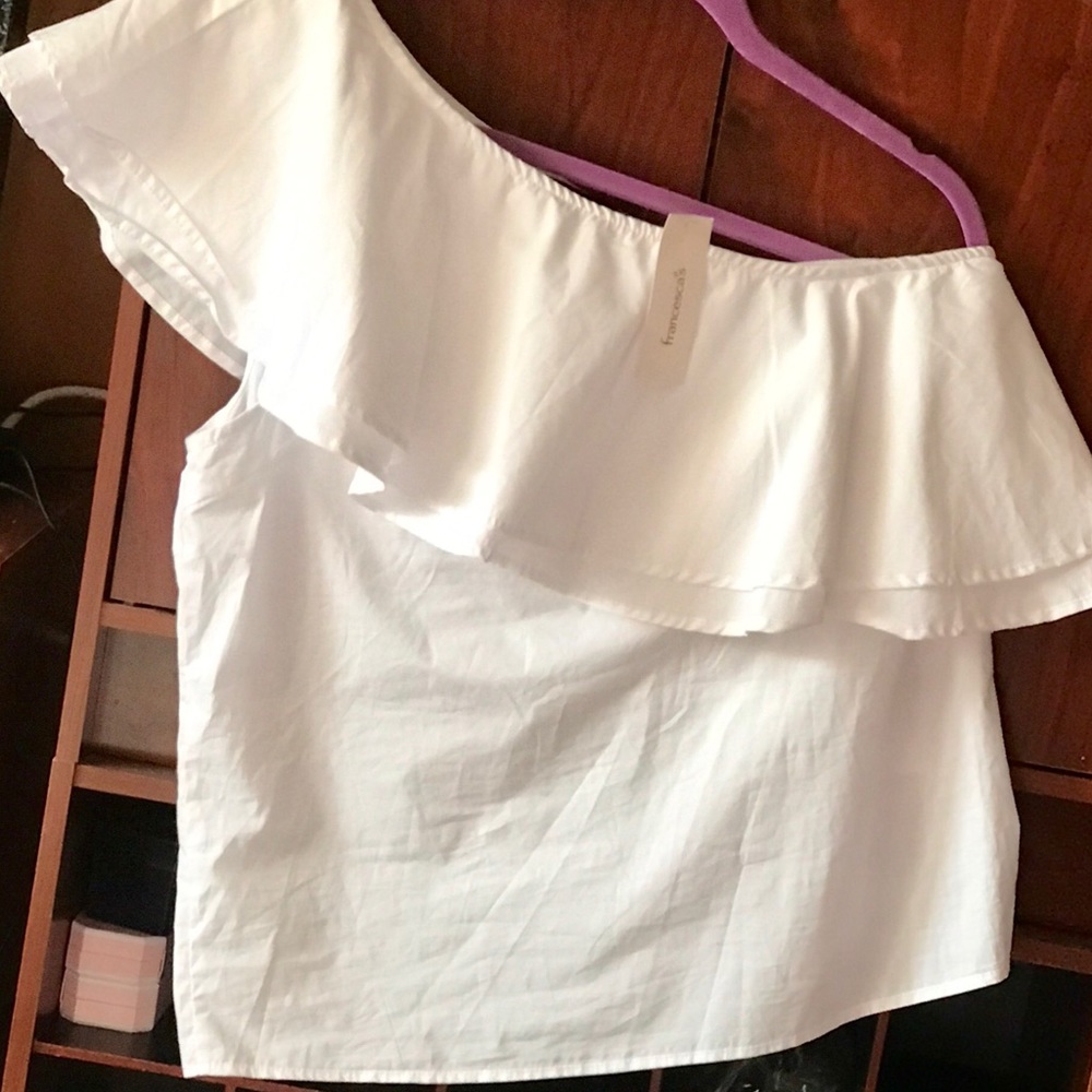 Franchesca One shoulder Top