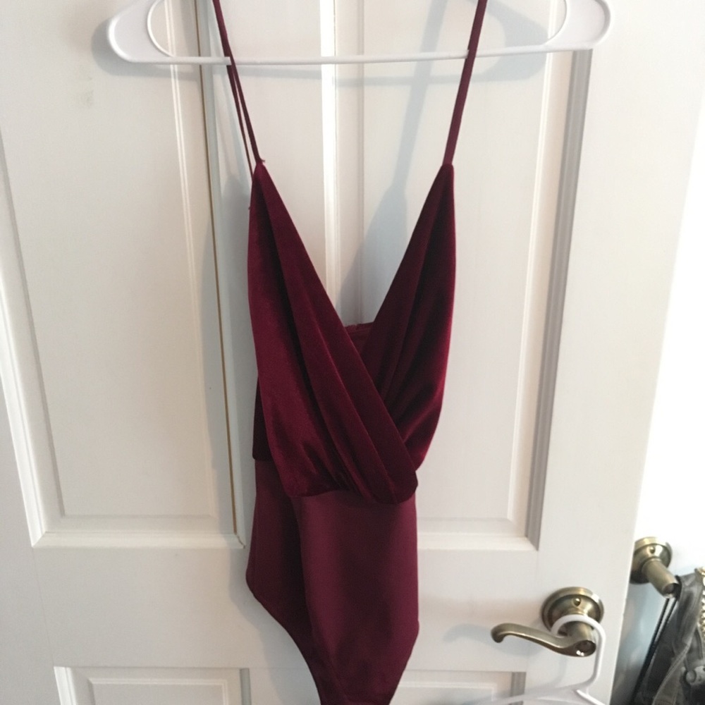 Maroon Bodysuit