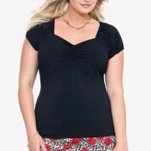 NWT Torrid Retro Chic Blouse