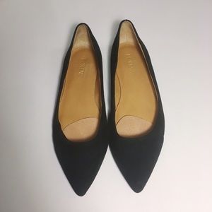 J.Crew Factory Black Pointed Flats in Size 6
