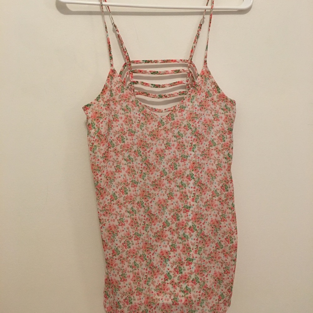 LA Hearts Flower Tank Top