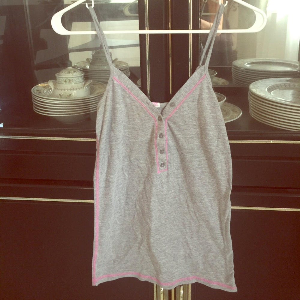 Pink Victoria's Secret sleep tank top