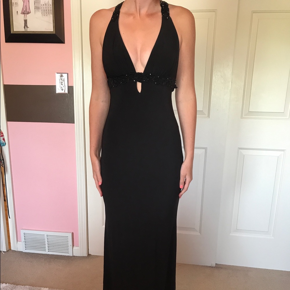Black formal PROM dress!