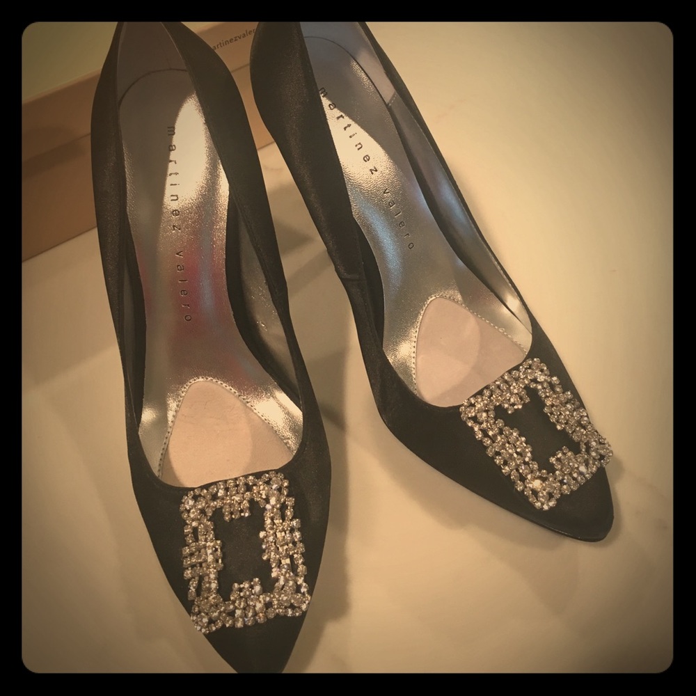 Martinez Valero Zenith black heel