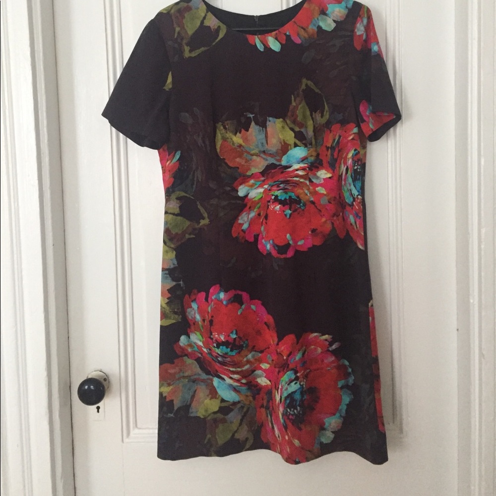 Trina Turk Floral Sheath Dress 12