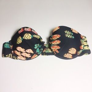 J.Crew Ratti Fish Underwire Top in Size 32B