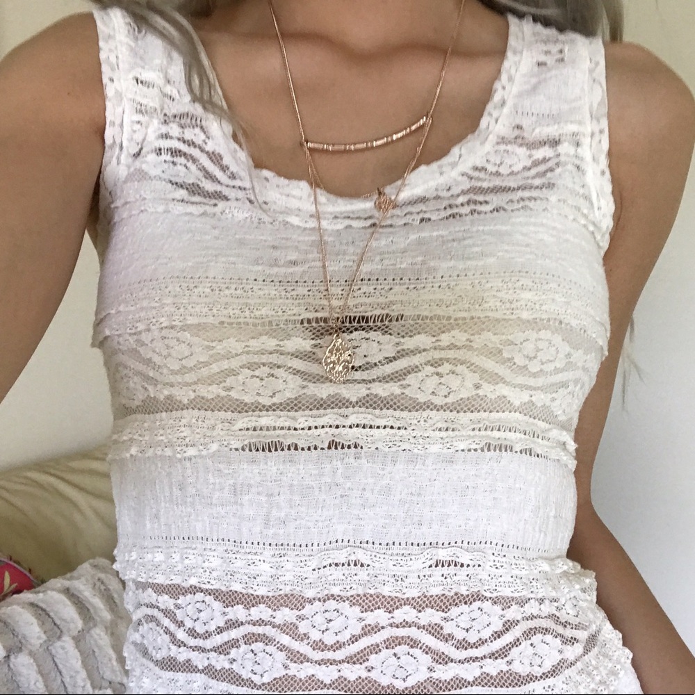 Lace Tank Top