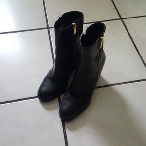 Michael Kors leather booties