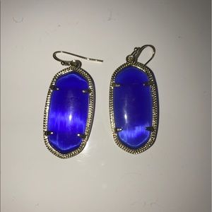 Kendra Scott blue Elle earrings