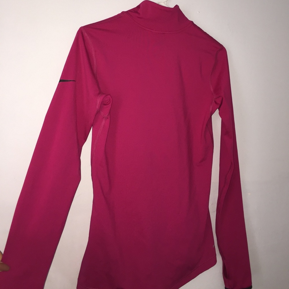 Nike pro dri-fit half zip running shirt - Picture 2 of 4