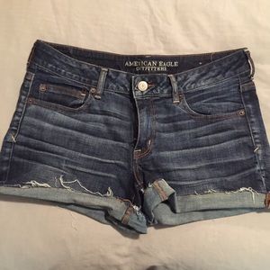 American Eagle Mid-rise Jean Shorts