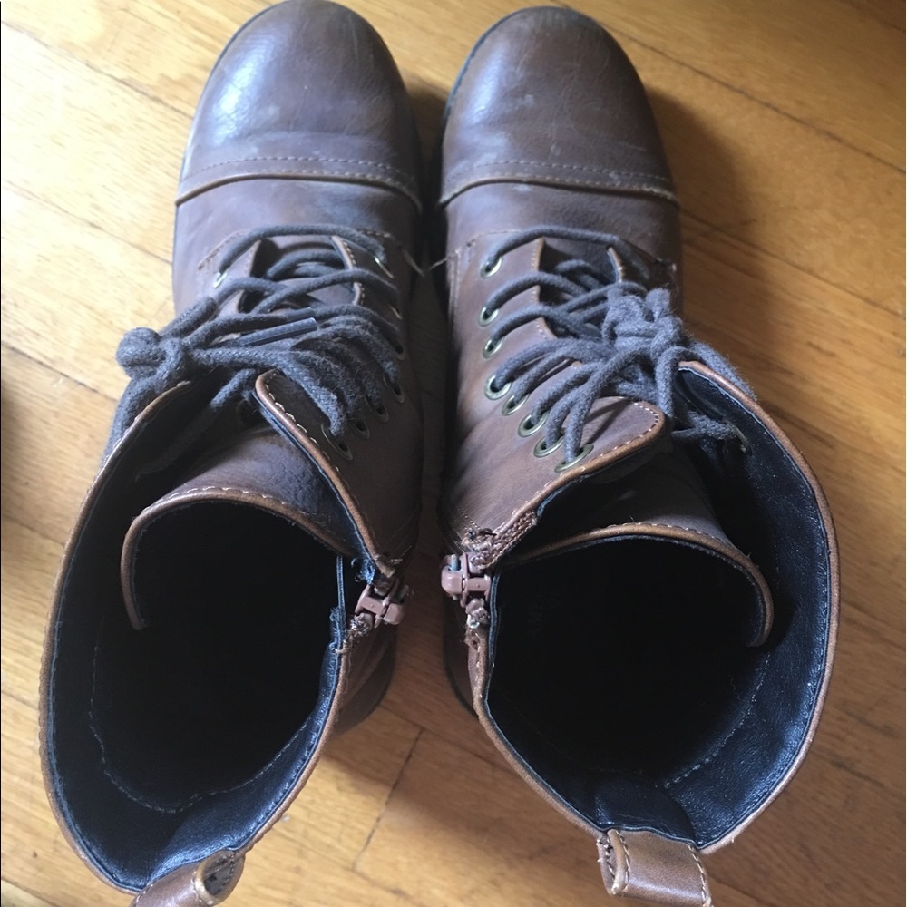 Cute leather boots