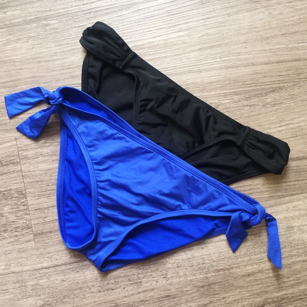 Swim Bottoms Old Navy Target Blue & Black W M