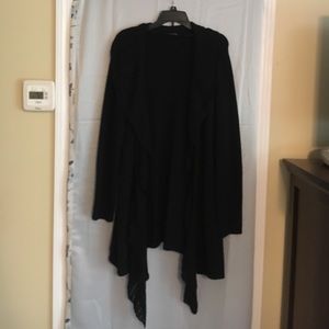 Very stylish black Cardigan, jeans or dressy