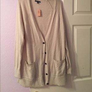 Cream Colored AE Cardigan
