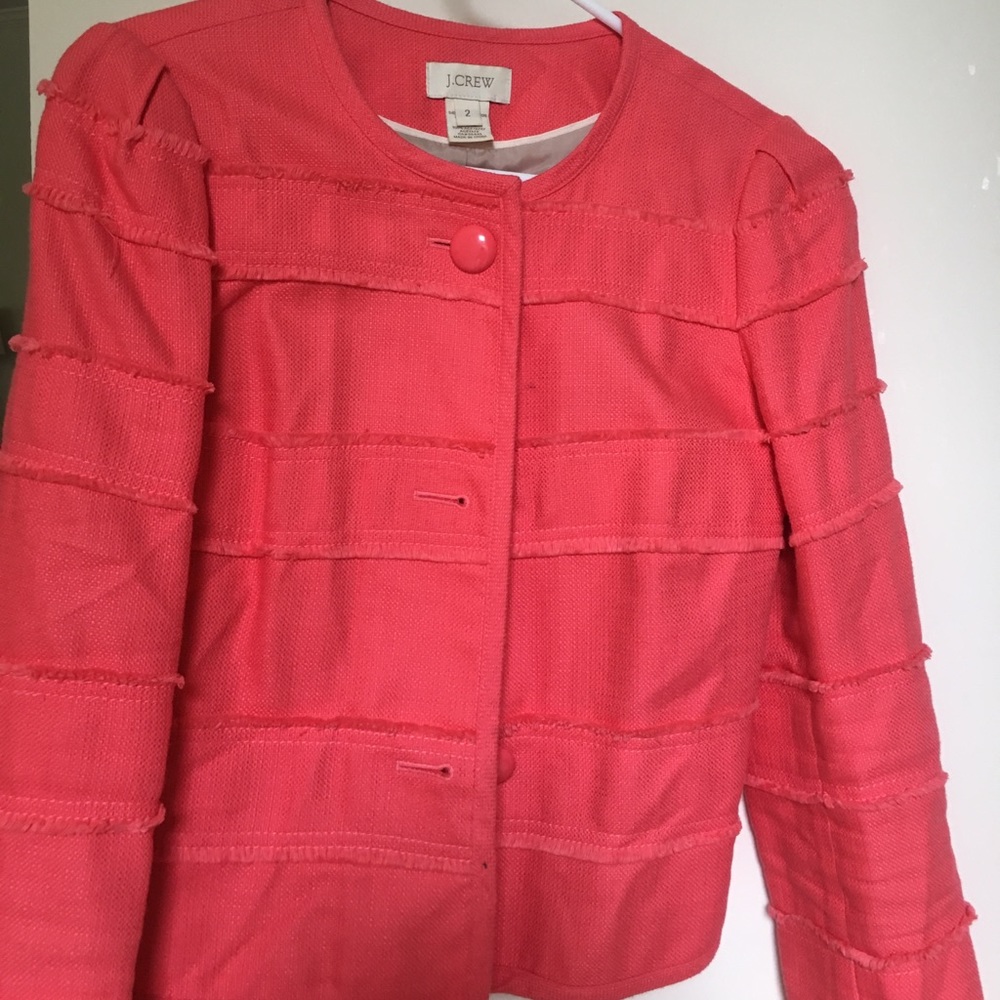 Jcrew coral Blazer