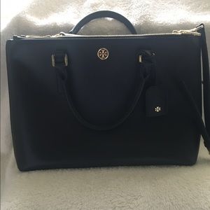 Tory Burch Robinson Double Zip Tote