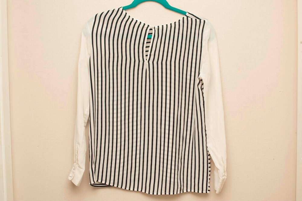 CLUB MONACO silk long sleeve shirt - Picture 3 of 4