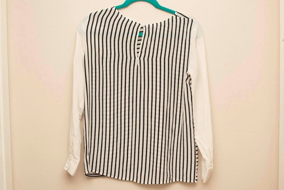 CLUB MONACO silk long sleeve shirt - Picture 3 of 4