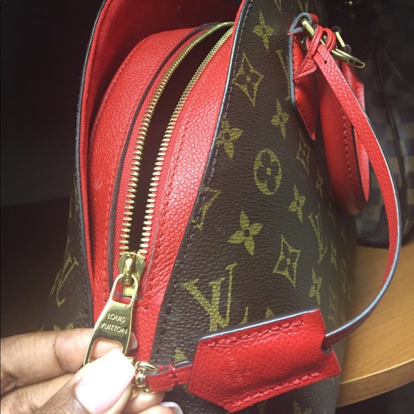 LOUIS VUITTON Monogram Alma BNB Red - Picture 5 of 8