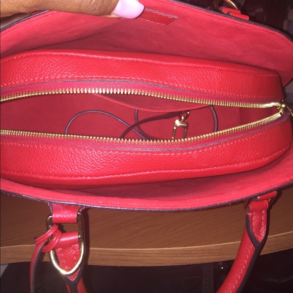 LOUIS VUITTON Monogram Alma BNB Red - Picture 6 of 8