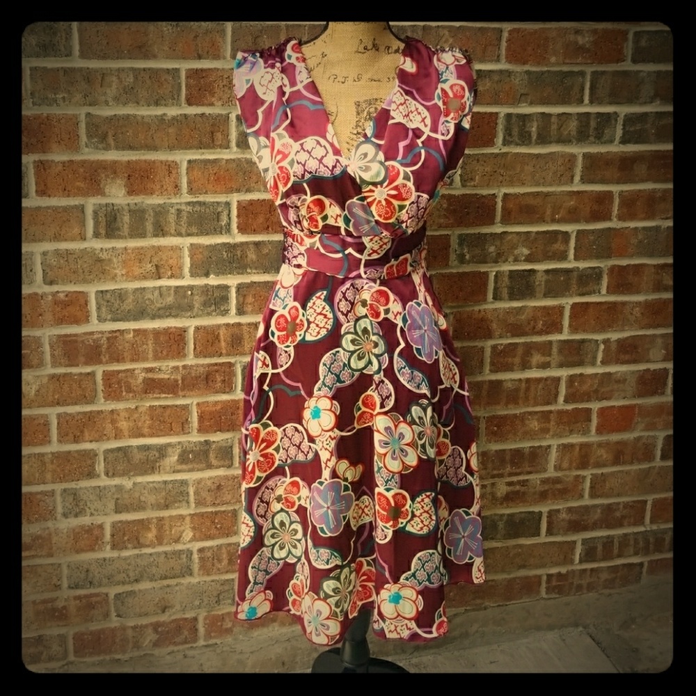 Beautiful Floral Midi Dress