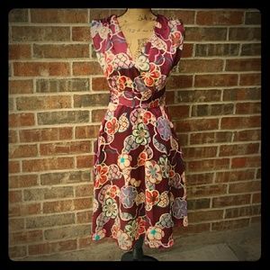 Beautiful Floral Midi Dress
