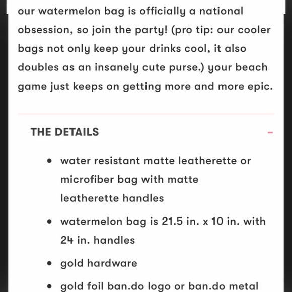 👛ban.do❄️Bag Tote COOLER Beach Swim DRINKSnew Big - Picture 5 of 8