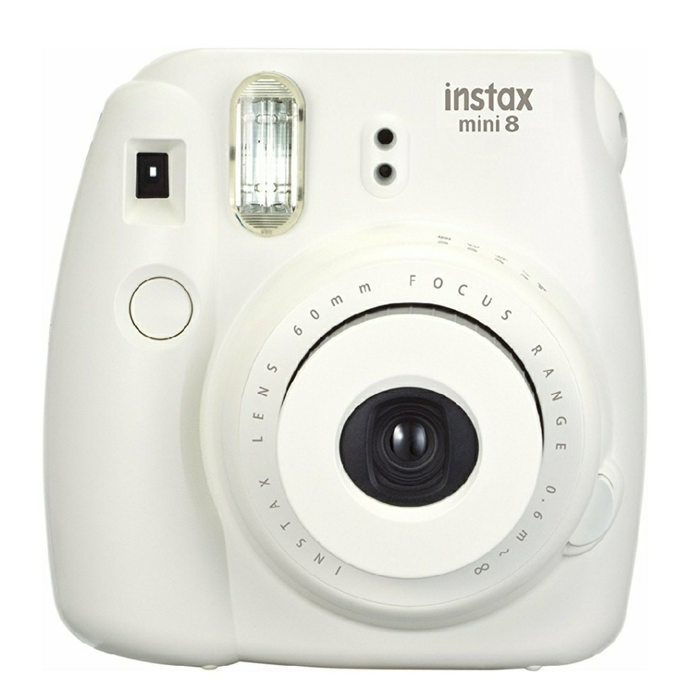 White Instax Mini 8 (w/accessories!)