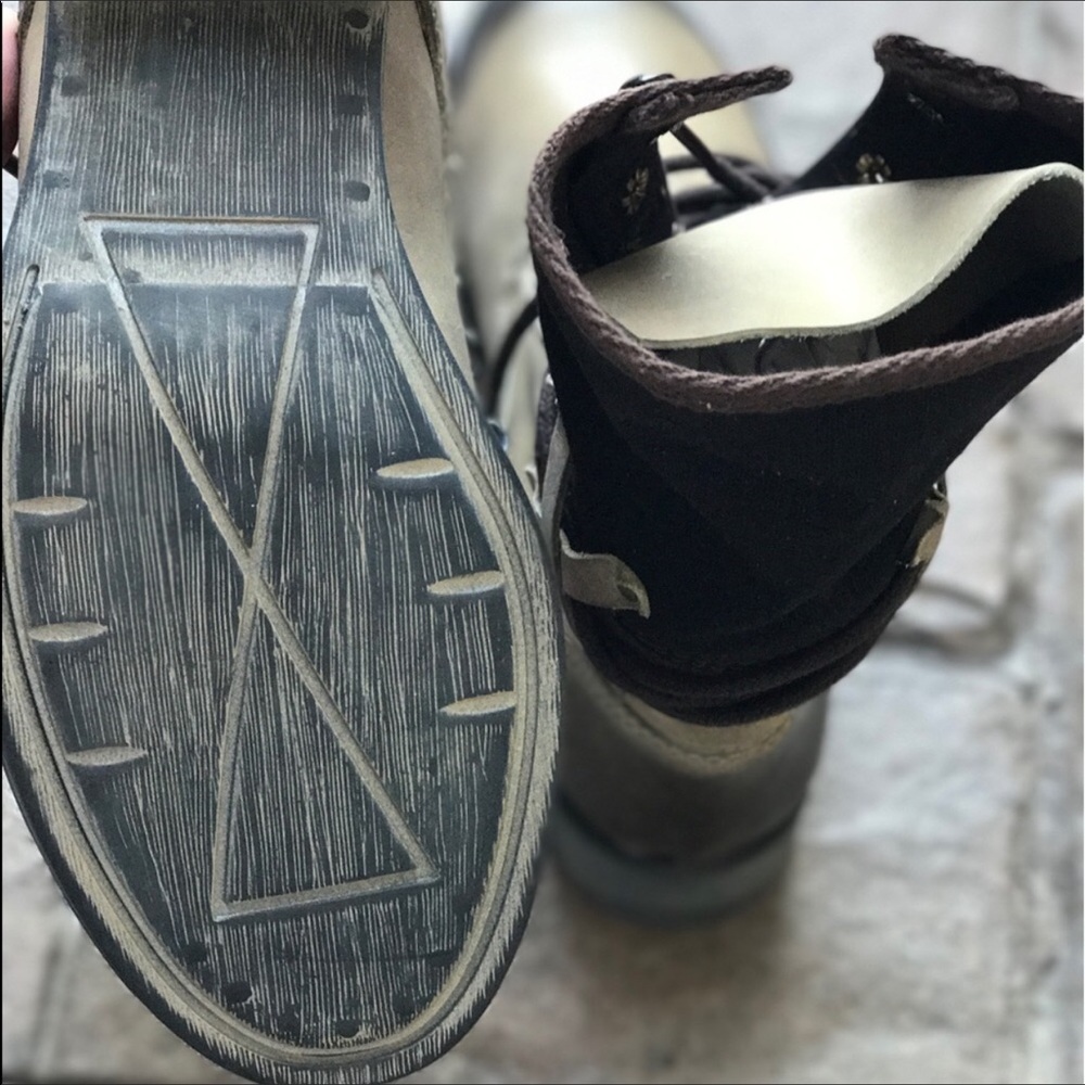 Killer Burnish Stitched Combat Moto Military Boots - Picture 2 of 7