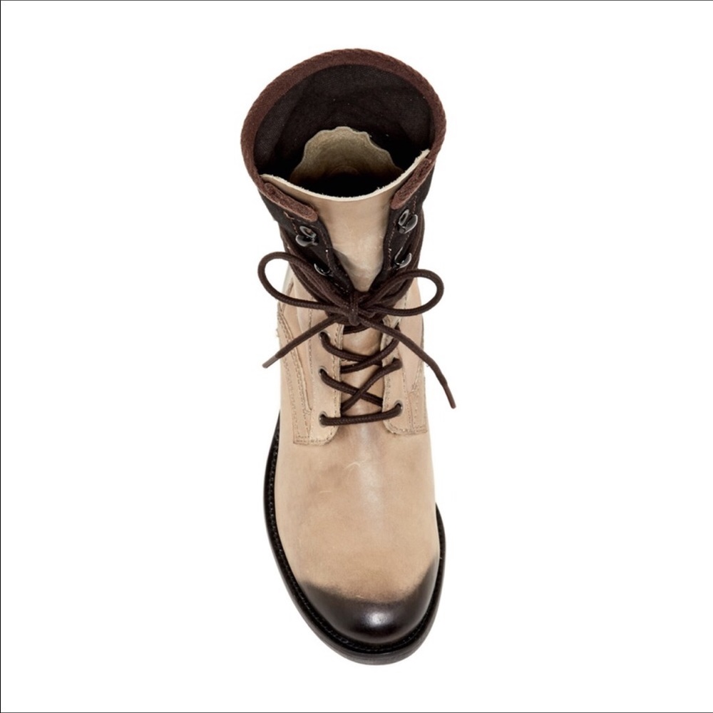 Killer Burnish Stitched Combat Moto Military Boots - Picture 5 of 7
