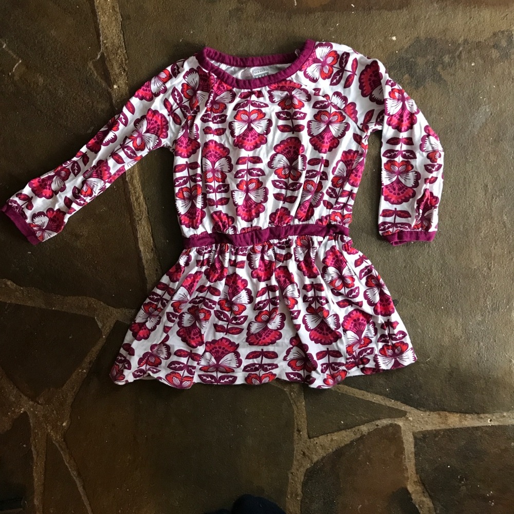 Old navy dress. Girls. Nordic flower print. 4T.