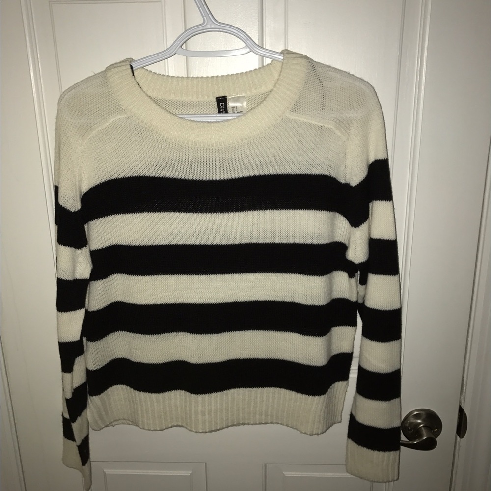 H&M striped long sleeve