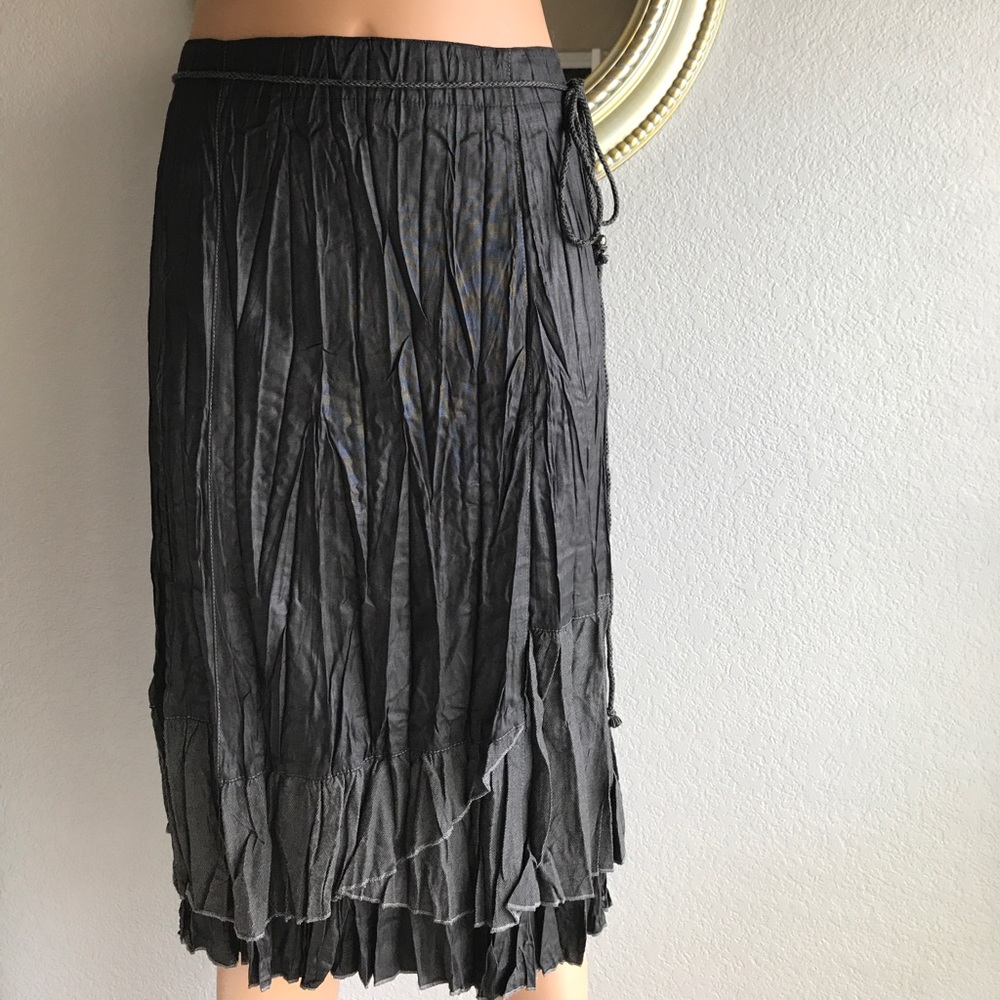 Grey skirt size XL
